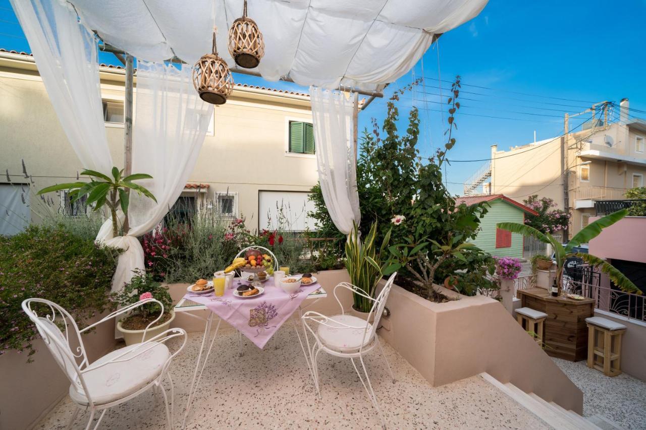 Flowers In The City - Elegant Home In Argostoli 外观 照片